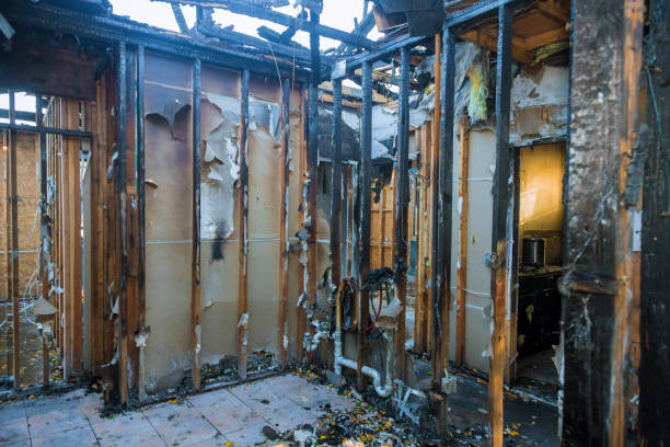 Professional Smoke Damage Restoration technician working in Dayton, VA